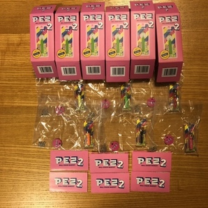 送料込み！PLAZA限定カラー  ペッツ PEZ ボールチェーンマスコット全種類セット 未開封  プラザ ガチャの画像2