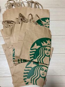 スターバックス 紙袋 スタバ　30枚セット　ショップ袋　ショッパー