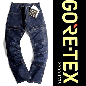 GOLDWIN MOTORCYCLE ゴールドウイン 定4.5万 防風×透湿 GORE-TEX プロテクター装備 デニムワークパンツ GSM23101 OW 30 ▲130▼bus9313d