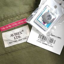 AVIREX アヴィレックス 新品 定価1.4万 高密度コットン 長袖 ユーティリティシャツ シャツジャケット 3220016 310 2XL ▲028▼bus063us_画像7