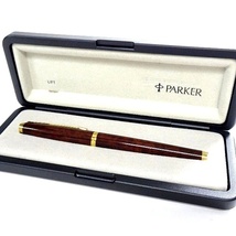 未使用 訳あり品 PARKER パーカー フランス製 75 585 14K F 細字 万年筆 ヴィンテージ 筆記具 ▲040▼bus037gi_画像1