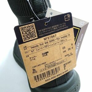 THE NORTH FACE ノースフェイス 定2万 防水耐久 GORE-TEX vibramソール スニーカー シューズ レインブーツ NF51997 NT 26 ▲060▼bus9204bの画像8