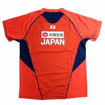 Canterbury カンタベリー 日本製 日本代表モデル 桜エンブレム刺繍 半袖 プラクティスTシャツ ラグビーシャツ W37007JP 3L ▲038▼bus1666c_画像2