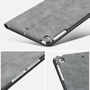 iPad Air4 ケース 10.9インチ iPad Air（第4世代）ケース アイパッド エア4 カバー 手帳型 オートスリープ機能付き 復古調 レザー 軽量 革の画像6