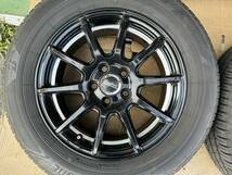 マナレイ EuroSpeed 15インチ 6J +45 PCD100 5穴/BS ECOPIA NH200 195/65R15 2023年製 4本セット #369-1_画像6