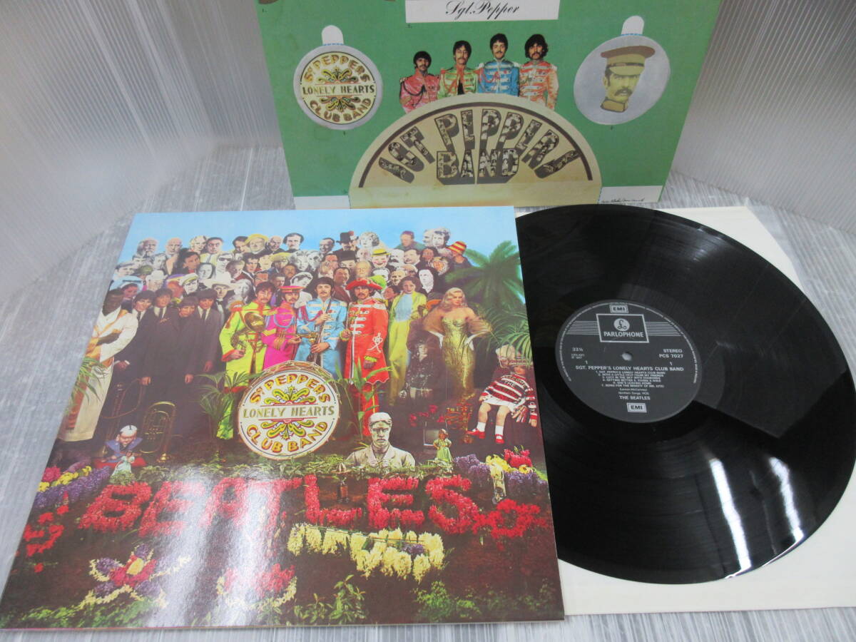 高級素材使用ブランド ビートルズ beatles Sgt UK オリジナル レコード