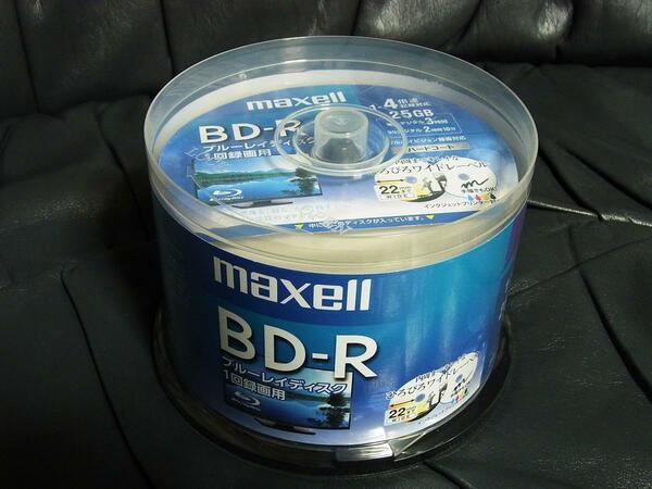 ★maxell マクセル ブルーレイディスク BD-R 25GB 50枚