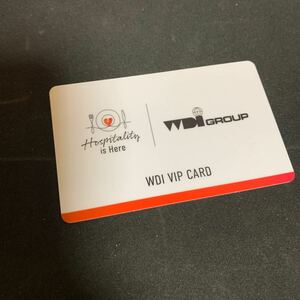 WDI 株主優待　VIP CARD