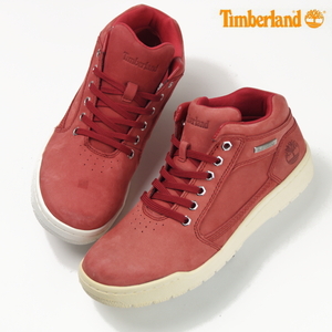 【限定】TIMBERLAND ティンバーランド《MERGE CHUKKA 》マージ チャッカ ブーツ スニーカー 赤 25.5cm