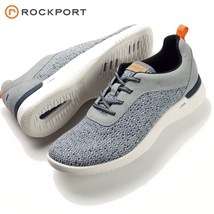 【未使用・春夏】ロックポート ROCKPORT トゥルーフレックス フライ《軽量・衝撃吸収》安定歩行 メッシュ ニット スニーカー 灰 25cm_画像1