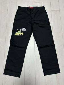 Supreme Daniel Johnston Embroidered Work Pant 34 新品 未使用 シュプリーム ダニエル ジョンストン エンブロイダード ワークパンツ