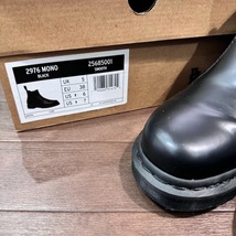 Dr.Martens　ドクターマーチン　2976　MONO　チェルシーブーツ　Black　24cm　UK5　ショートブーツ　黒　サイドゴア_画像7