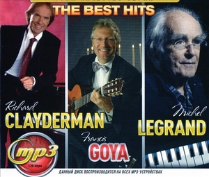 RICHARD CLAYDERMAN & FRANCIS GOYA & MICHEL LEGRAND THE BEST HITS 大全集 MP3CD 1P∝