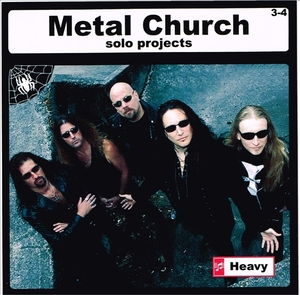 METAL CHURCH (SOLO PROJECTS) PART2 CD3&4全集 MP3CD 2P♪