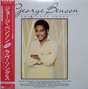 【LP Jazz Fusion】George Benson（ジョージ・ベンソン）「The Love Songs」JPN盤 Give Me The Night.Lady Love Me.Feel Like Making Love