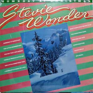 【LP Soul】Stevie Wonder「Someday At Christmas」US盤 シュリンク付！