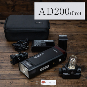 【状態良好】フルセット Godox AD200 pro スピードライト フラッシュ ゴドックス ストロボ 1円 Nikon Sony Canon EOS カメラ 一眼レフ 21