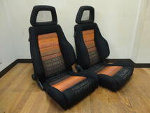 ★RECARO LS-L オレンジ 2脚セット正規品 美品！★ _画像2