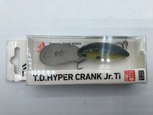 DAIWA ダイワ TDハイパークランク Jr Ti 笹濁りグリッター 新品 ビーブル サイコロラバー コイケミニ コイケ17mm のローテに最適