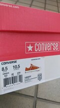 廃盤 新品 CT70 コンバース チャックテイラー スエード 27cm 8 1/2 orange bitter オレンジビターCONVERSE CHUCK TAILOR SUEDE_画像2