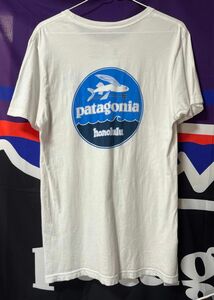 パタゴニア　patagonia ホノルルTシャツ　半袖 白