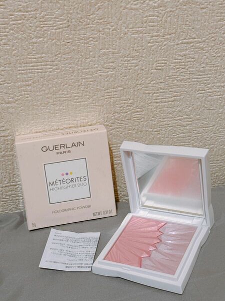 GUERLAIN ゲラン メテオリット ハイライターデュオ ホログラフィック 部分用フェイスパウダー 9g 限定品 未使用品