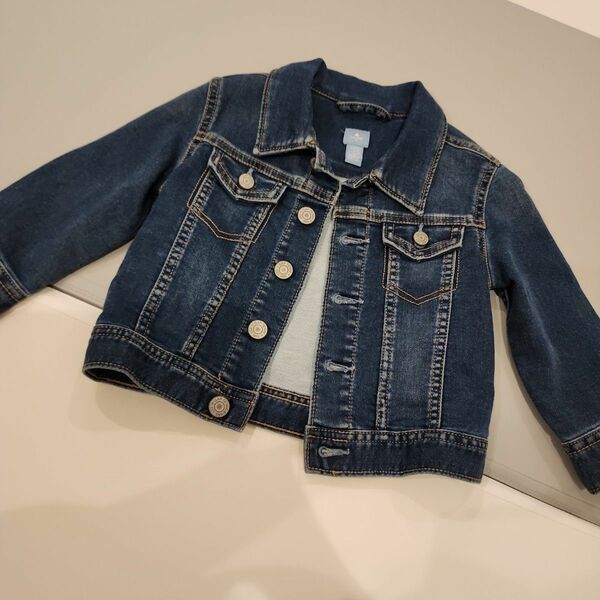 GAP ギャップ デニムジャケット インディゴブルー ベビー 90cm