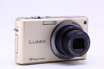 【美品】 パナソニック Panasonic LUMIX DMC-FX100 コンパクトデジタルカメラ ゴールド #12177_画像2