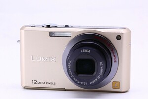 【美品】 パナソニック Panasonic LUMIX DMC-FX100 コンパクトデジタルカメラ ゴールド #12177