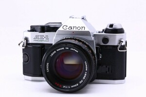 【整備済み・美品】Canon AE-1 PROGRAM FD 50mm F1.4 S.S.C. ボディ レンズセット キヤノン #9349