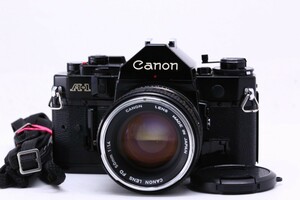 【整備済み・美品】Canon A-1 FD 50mm F1.4 ボディ レンズセット キヤノン #11211