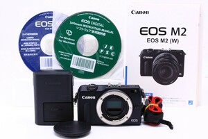 【特上】Canon キヤノン EOS M2 ボディ ミラーレス一眼 #12223