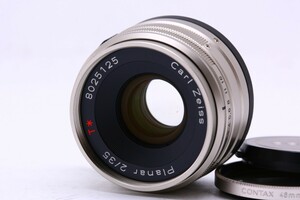 【特上】コンタックス CONTAX Carl Zeiss Planar 35mm F2 G1 / G2用 レンズ #12243