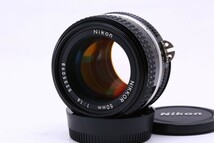 【超美品】 ニコン Nikon Ai-s Nikkor 50mm F1.4 #12290_画像1