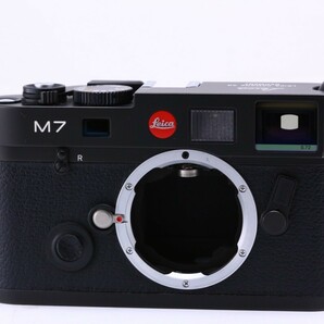 【美品】 ライカ Leica M7 Engrave 0.72 ボディ ブラック #12293の画像2