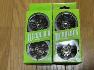 アキシャル Axial 2.2 Ax8095 ビートロックホイール ブラッククローム 希少　1円から