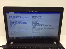 ジャンク/ LENOVO 20H6A0CKJP ThinkPad E570 Intel Core i3-6006U メモリ4.1GB HDD500.1GB 【G13423】_画像4