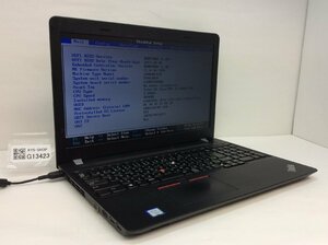 ジャンク/ LENOVO 20H6A0CKJP ThinkPad E570 Intel Core i3-6006U メモリ4.1GB HDD500.1GB 【G13423】