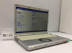 ジャンク/ Panasonic CF-SZ6RD6VS Intel Core i5-7300U メモリ4.1GB ストレージ無し 【G19847】