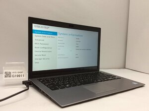 ジャンク/ VAIO VJPG11 Intel Core i5-8250U メモリ8.19GB SSD256.06GB 【G19911】