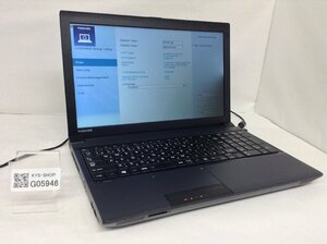 R ジャンク/ TOSHIBA dynabook Satellite B554/M PB554MEM127AA71 Intel Core i5-4210M メモリ2.05GB HDD320.07GB 【G05946】