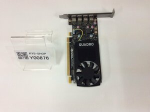 【1円スタート】NVIDIA QUADRO P600 / 2048MB /Mini DisplayPort×4 / グラフィックボード