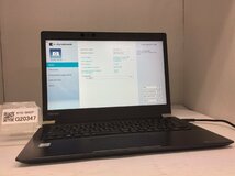 ジャンク/ TOSHIBA dynabook U63/D PU63DBCAUPBAD11 Intel Core i5-7300U メモリ8.19GB ストレージ無し 【G20347】_画像1