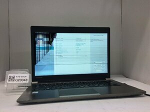 ジャンク/ TOSHIBA dynabook R63/M PR63MTC4447AD11 Intel Core i5-8250U メモリ8.19GB ストレージ無し 【G20348】
