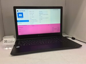  Junk / TOSHIBA dynabook B65/EP A6BSEPL8BA21 Intel Core i5-8265U memory 8.19GB storage less [G20630]