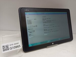 R ジャンク/FUJITSU ARROWS Tab Q506/ FARQ 06001/Atom X5-Z8500 1.44GHz/64GB/4GB/10.1インチ/高解像度