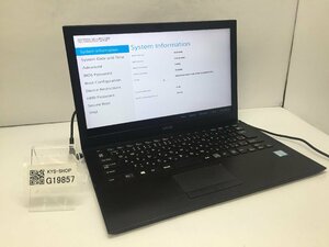 ジャンク/ VAIO VJPB11 Intel Core i3-6100U メモリ4.1GB SSD128.03GB 【G19857】