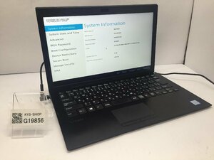 ジャンク/ VAIO VJPG11C11N Intel Core i5-7200U メモリ8.19GB SSD256.06GB 【G19856】