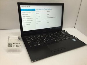 ジャンク/ VAIO VJPB11 Intel Core i3-6100U メモリ4.1GB SSD128.03GB 【G19877】