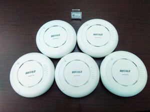 5台セット 初期化済み BUFFALO 法人向け Wi-Fi 5(11ac)対応 無線アクセスポイント WAPM-2133TR 搭載Firm Ver.1.19 (全台共通) ※AC、鍵なし